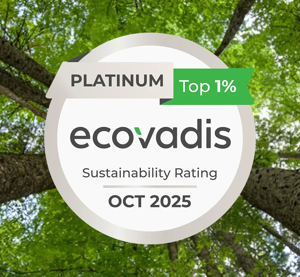 We are now Ecovadis PLATINUM!