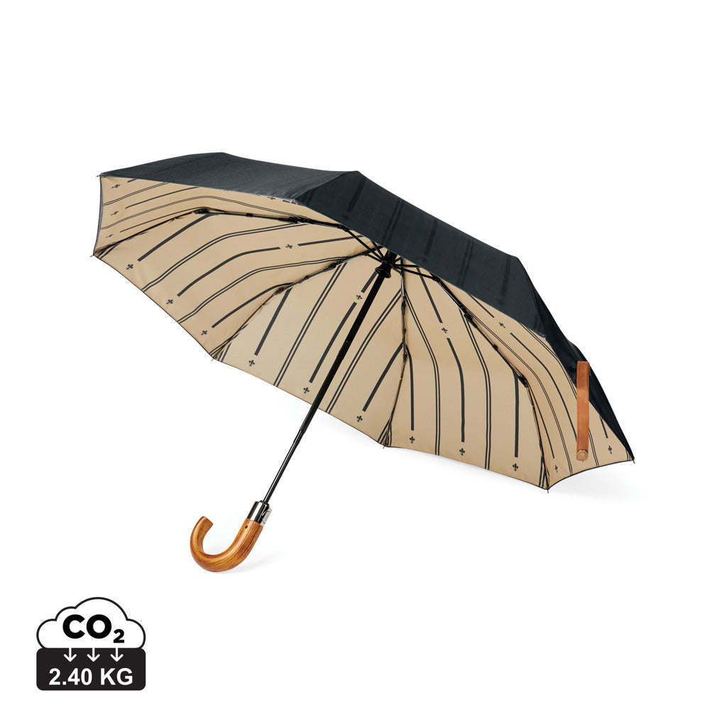 VINGA Bosler AWARE™ recycled pet 21" foldable umbrella