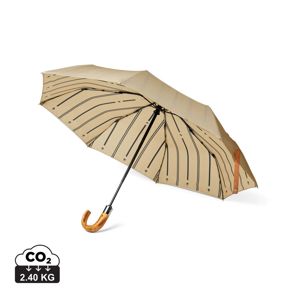 VINGA Bosler AWARE™ recycled pet 21" foldable umbrella